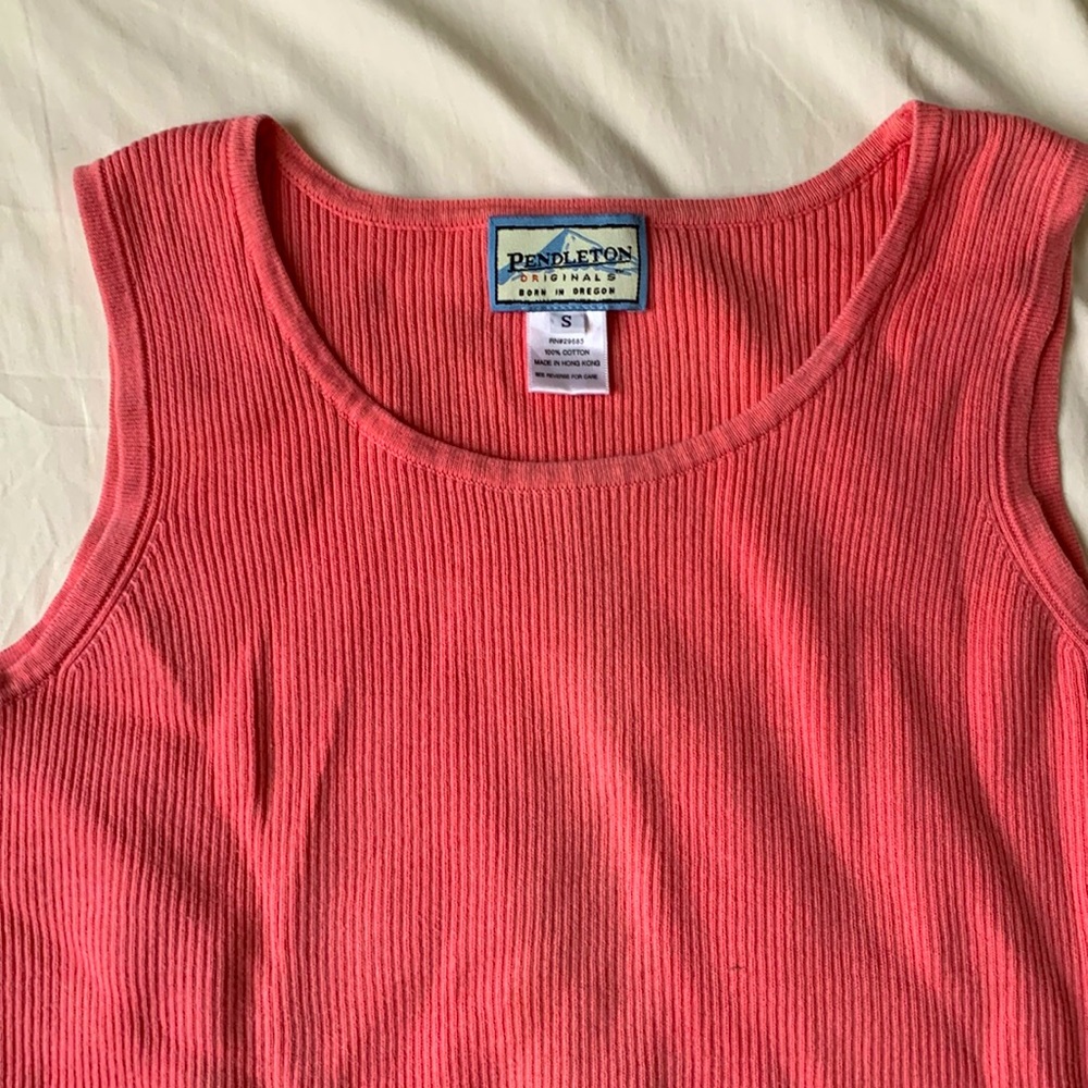 small pink tank top